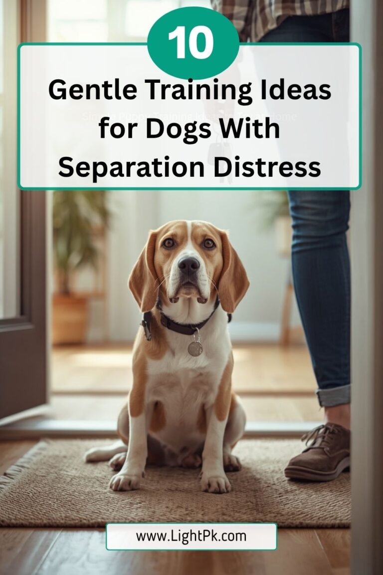 10 Gentle Training Ideas for Dogs With Separation Distress