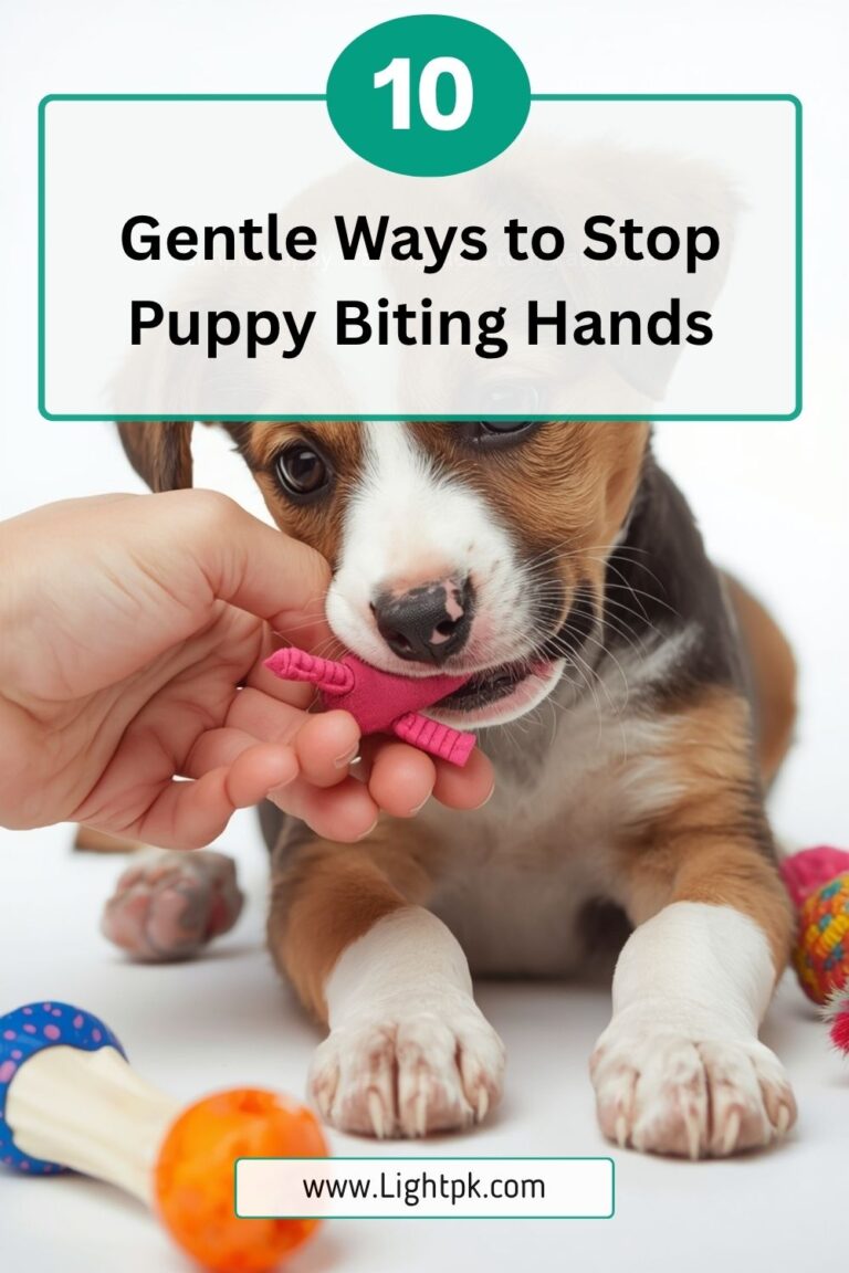 10 Gentle Ways to Stop Puppy Biting Hands