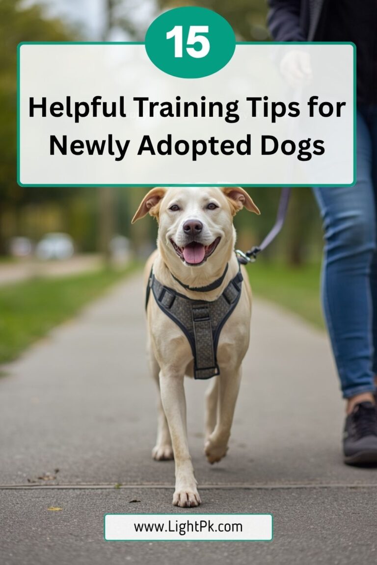15 Helpful Training Tips for Newly Adopted Dogs