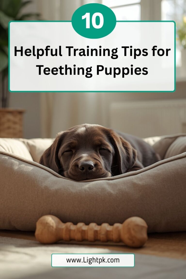 10 Helpful Training Tips for Teething Puppies