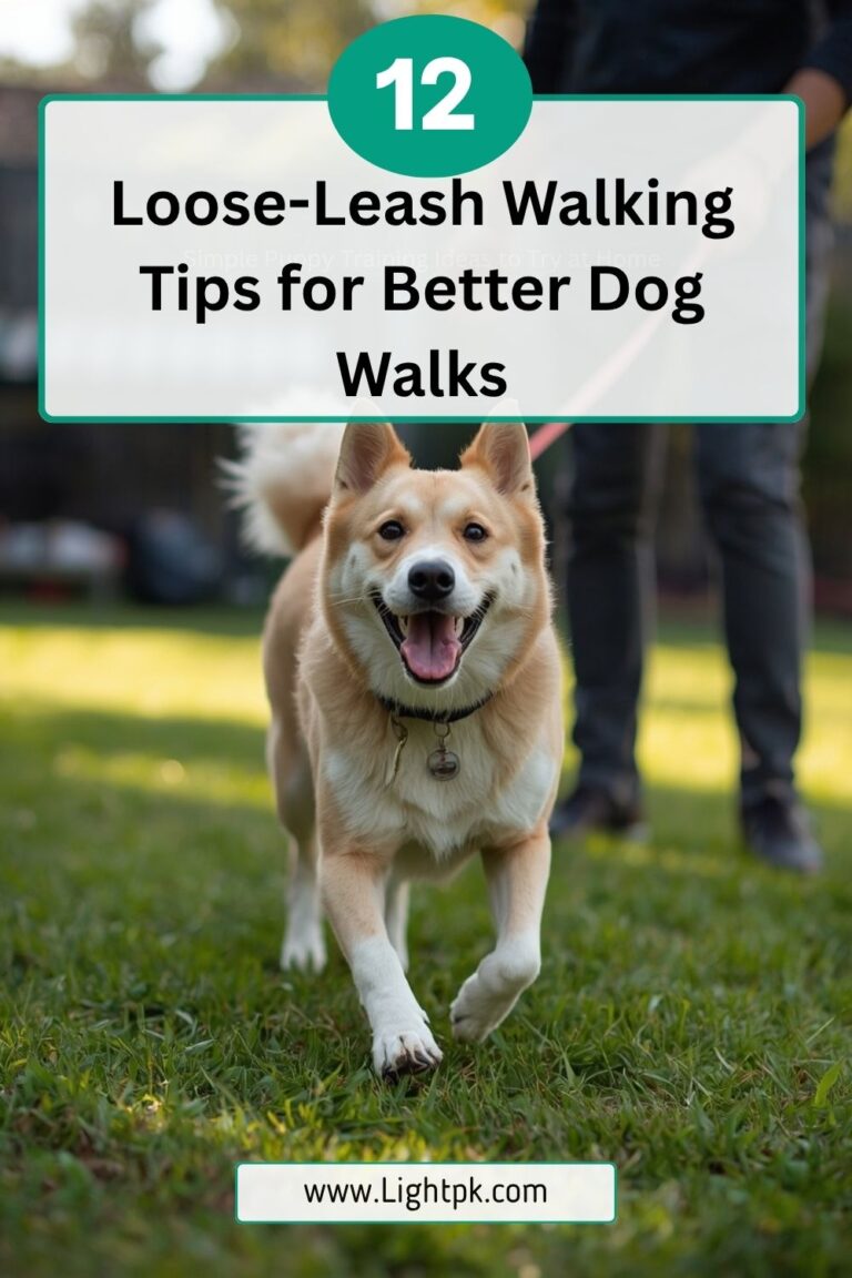 12 Loose-Leash Walking Tips for Better Dog Walks
