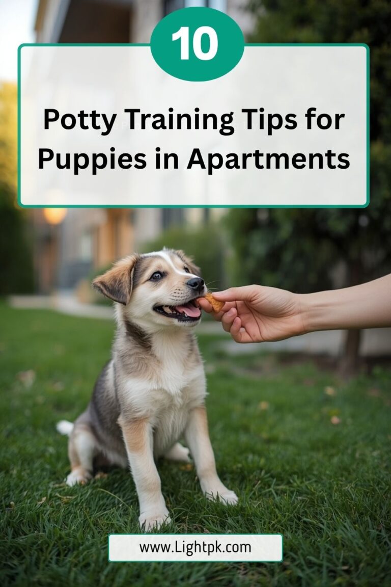 10 Potty Training Tips for Puppies in Apartments