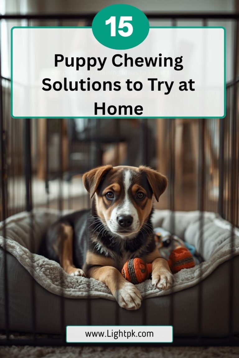 15 Puppy Chewing Solutions to Try at Home