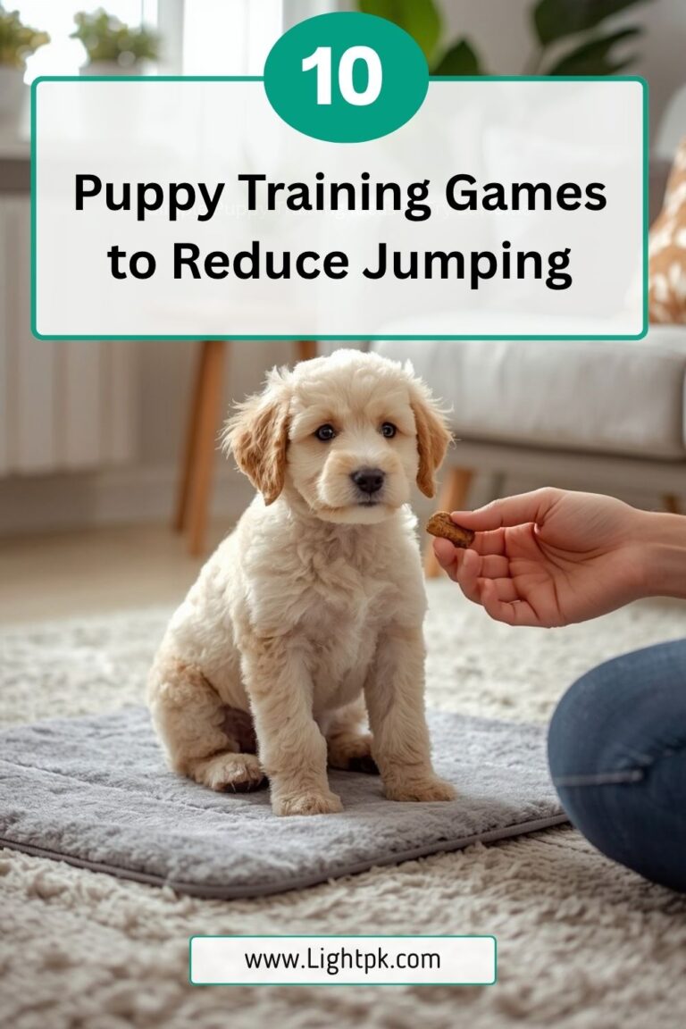 10 Puppy Training Games to Reduce Jumping