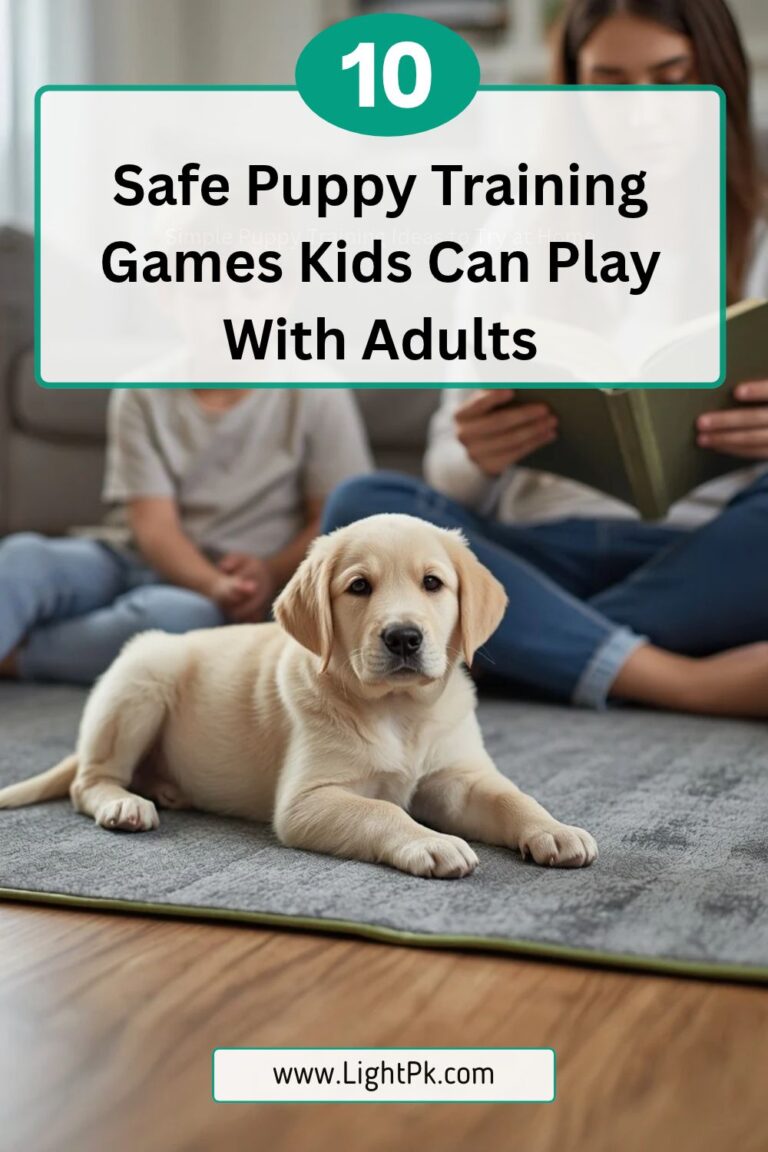 10 Safe Puppy Training Games Kids Can Play With Adults