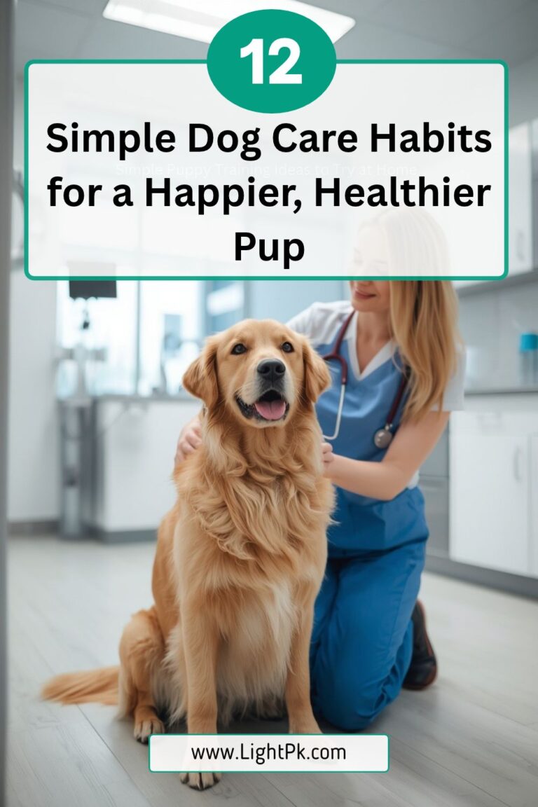12 Simple Dog Care Habits for a Happier, Healthier Pup