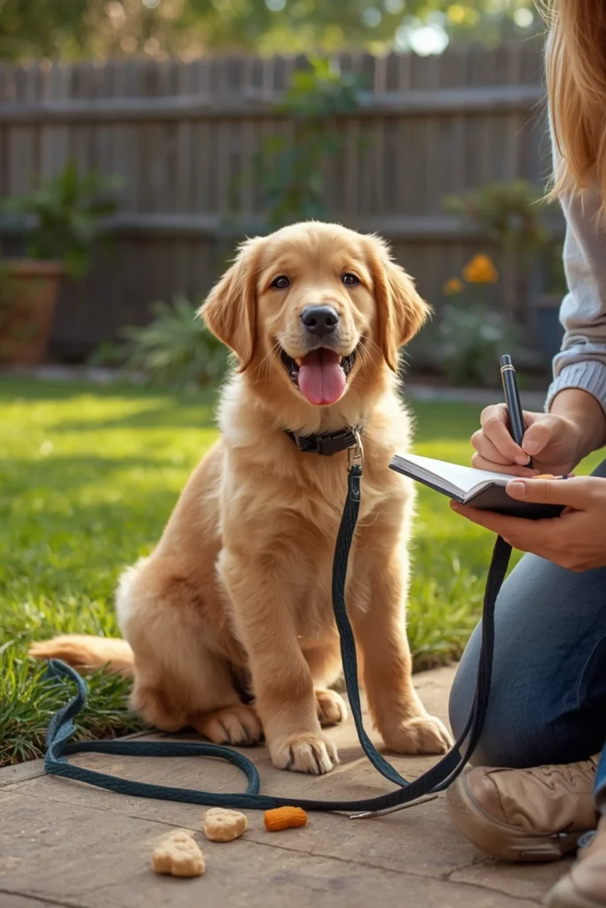 Track Progress and Adjust the Routine as Your Puppy Grows