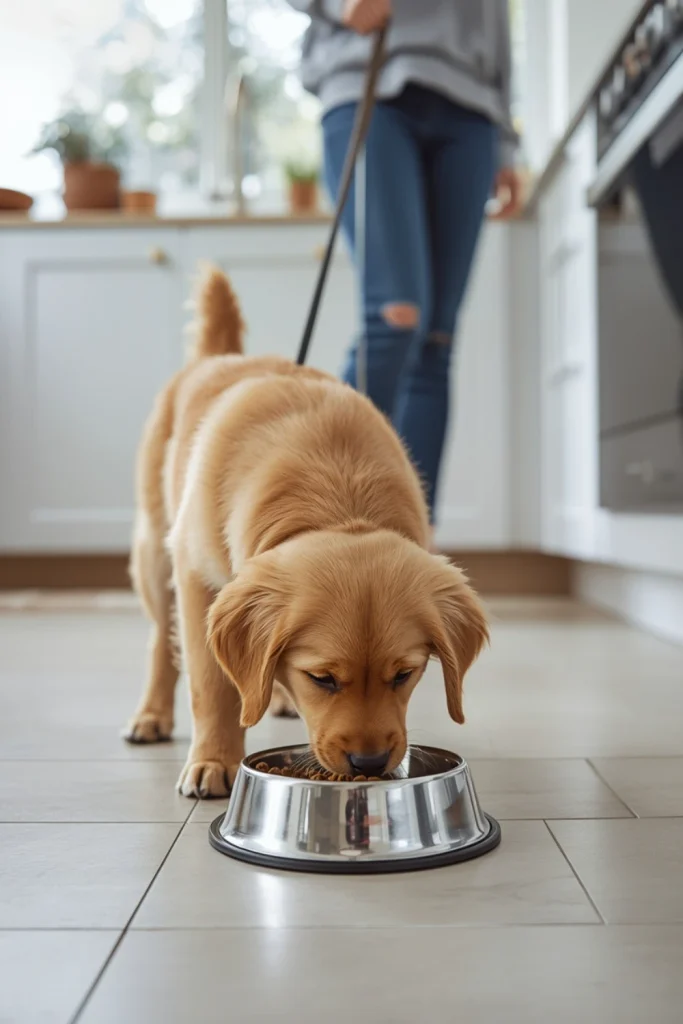 Take Your Puppy Outside After Every Meal