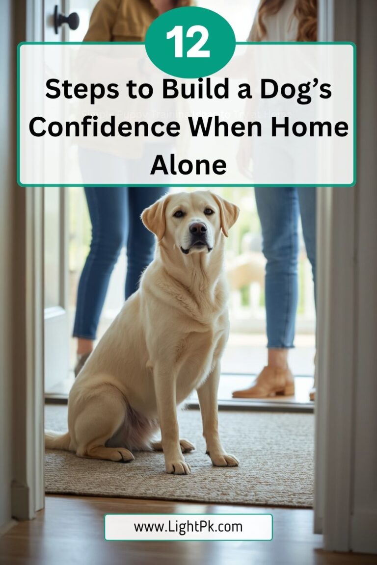 12 Steps to Build a Dog’s Confidence When Home Alone