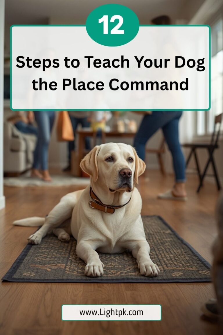 12 Steps to Teach Your Dog the Place Command