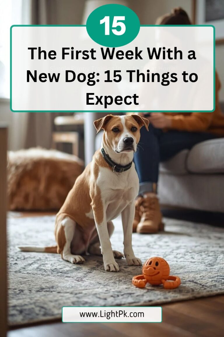 The First Week With a New Dog: 15 Things to Expect