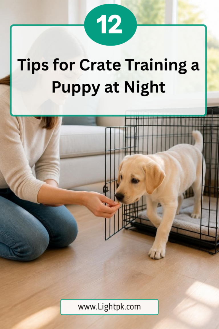 12 Tips for Crate Training a Puppy at Night