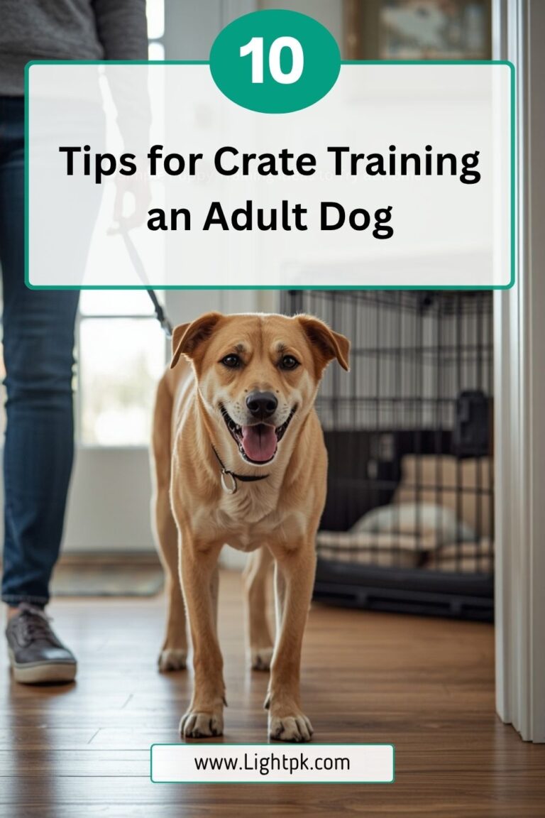 10 Tips for Crate Training an Adult Dog