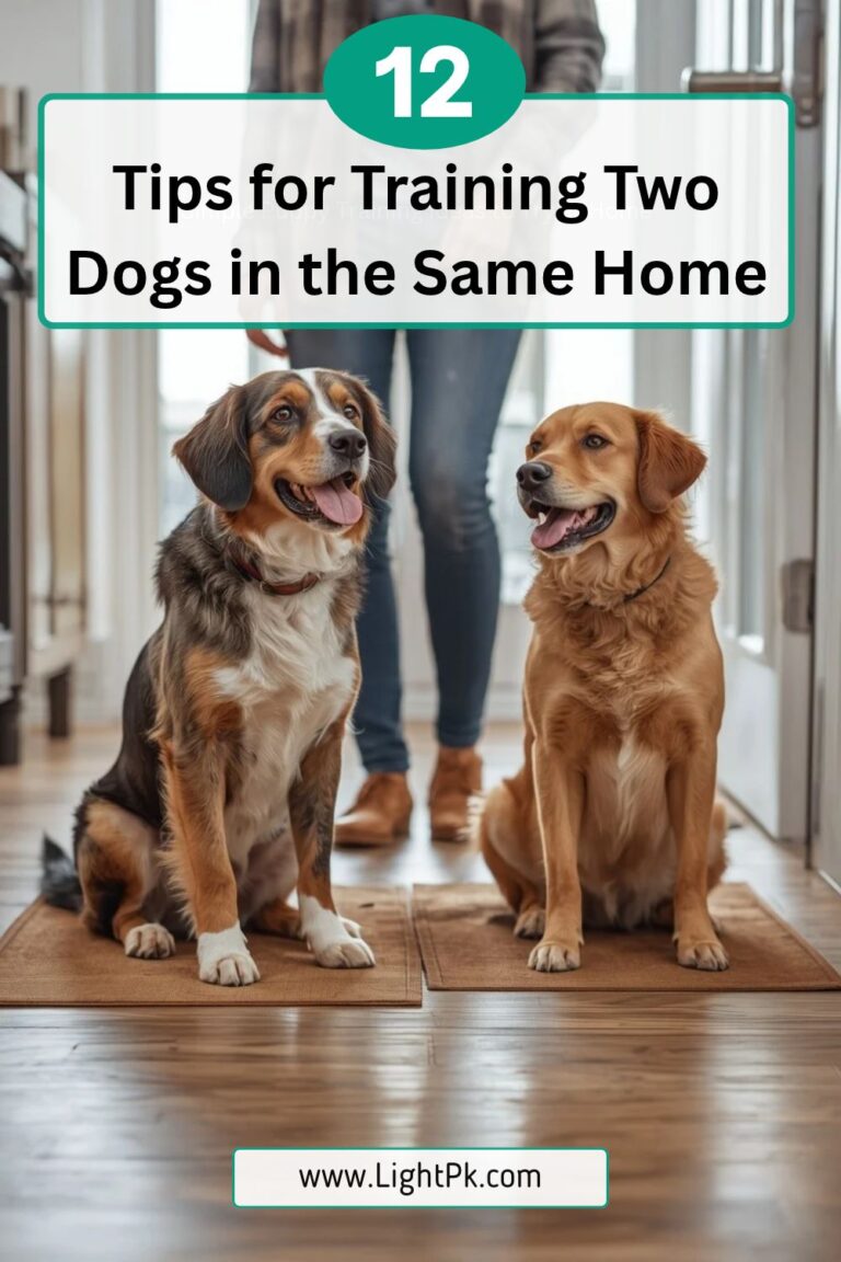 12 Tips for Training Two Dogs in the Same Home