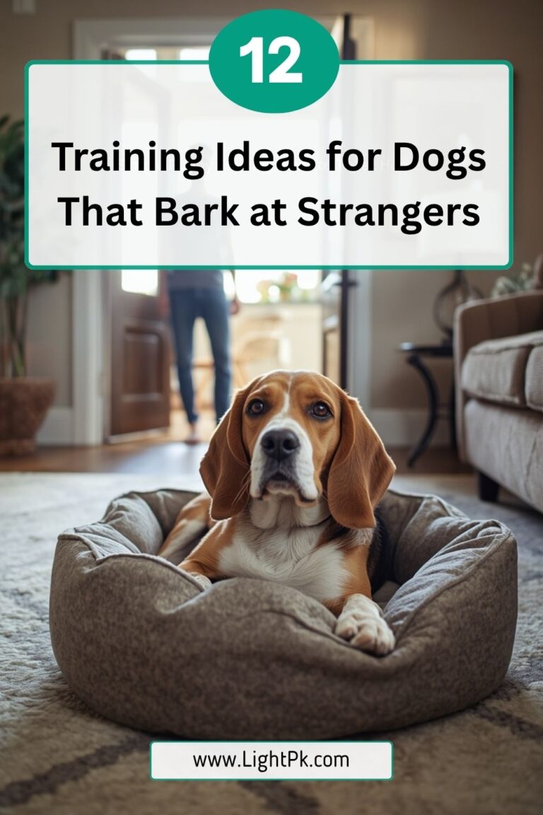12 Training Ideas for Dogs That Bark at Strangers