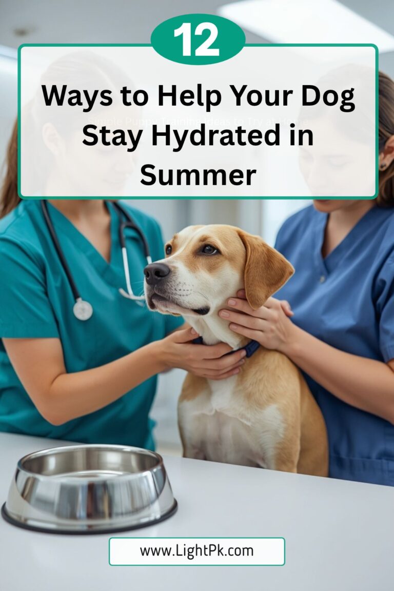 12 Ways to Help Your Dog Stay Hydrated in Summer