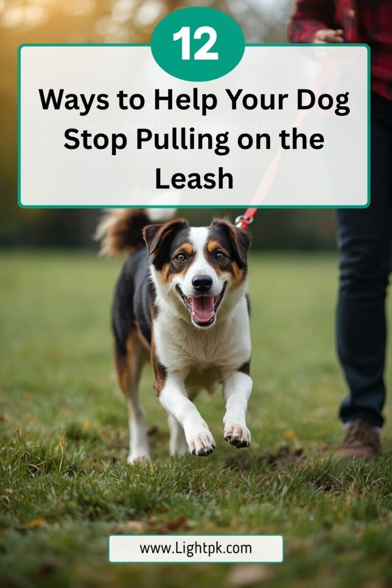 12 Ways to Help Your Dog Stop Pulling on the Leash