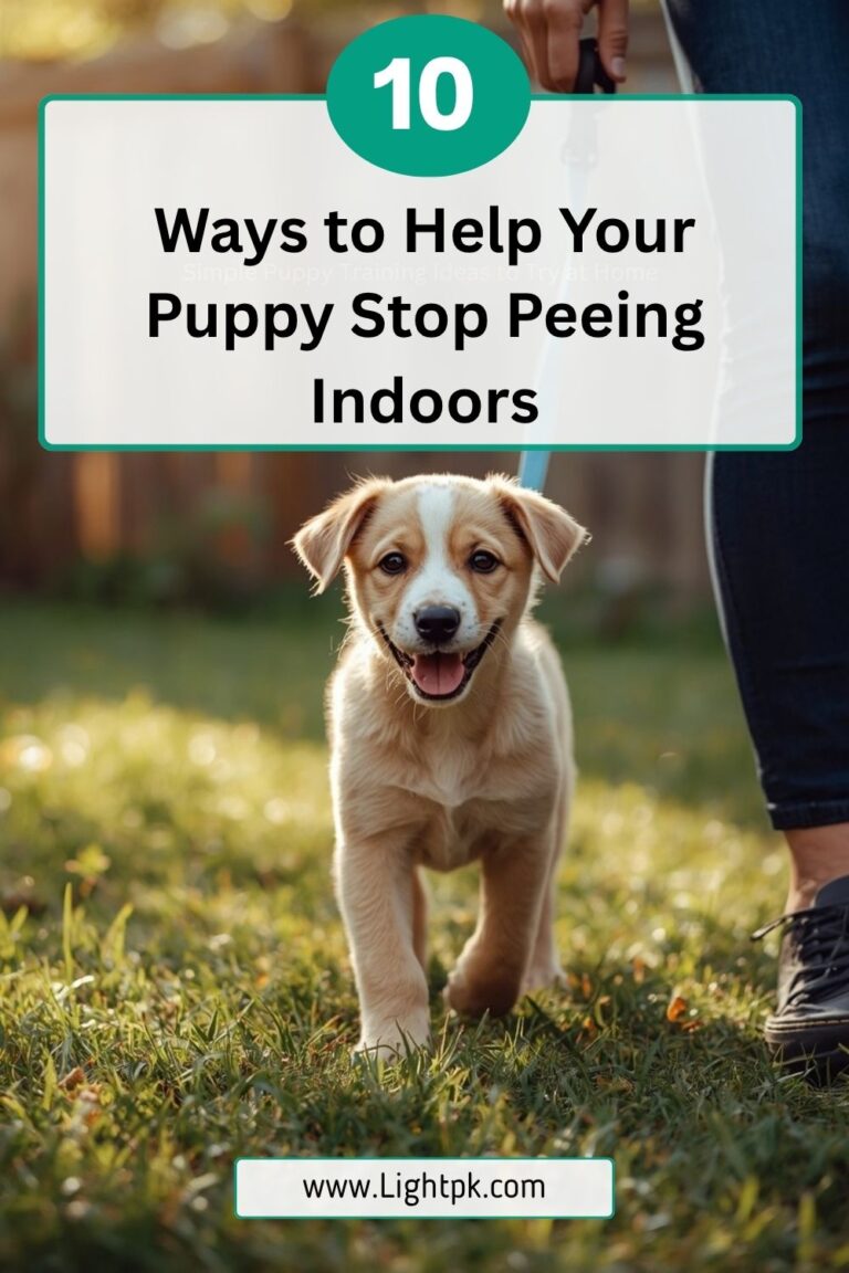 10 Ways to Help Your Puppy Stop Peeing Indoors